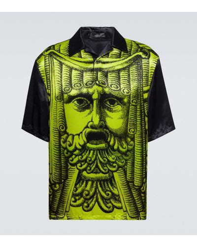 versace grün|green Versace shirts.